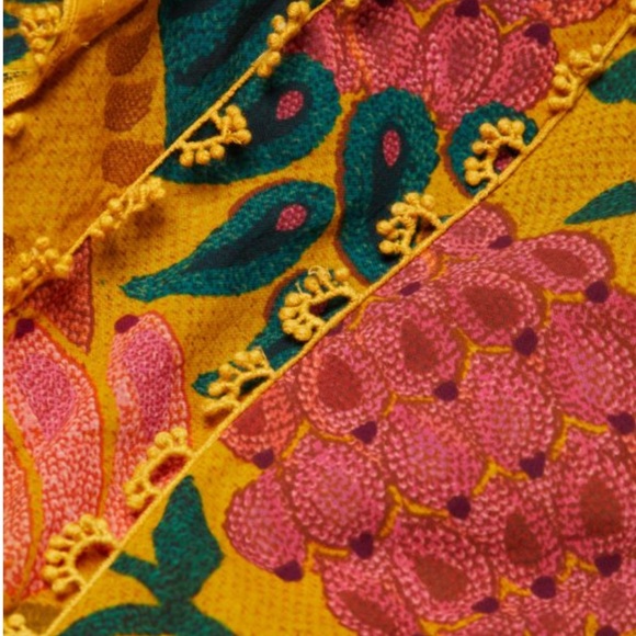 NWT FARM Rio Cotton Ruffle Mini Dress Size S - Picture 8 of 15